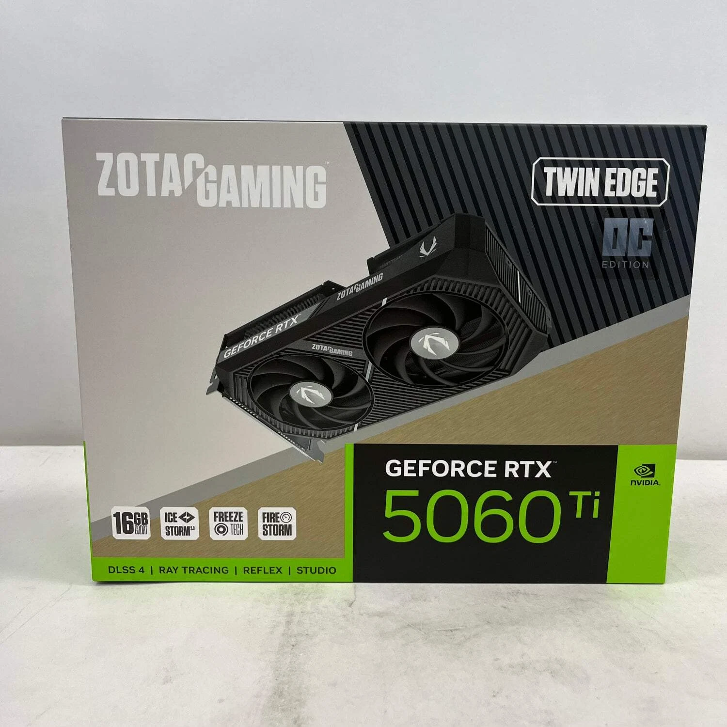 New Zotac GeForce RTX 5060 Ti Twin Edge OC 16GB GDDR7 Graphics Card