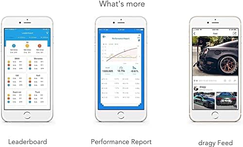 New dragy GPS Based Performance Meter  up to 25Hz GPS Laptimer  Upgraded UBLOX 10th Gen High Performance GPS Module  Trusted by Million Users  USB C Charging Port  DRG70 C