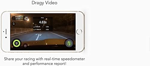 New dragy GPS Based Performance Meter  up to 25Hz GPS Laptimer  Upgraded UBLOX 10th Gen High Performance GPS Module  Trusted by Million Users  USB C Charging Port  DRG70 C