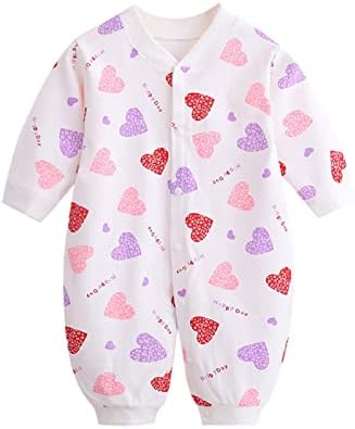 Newborn Baby Boys Romper Cotton Bodysuit Long Sleeve Lace Up Jumpsuit Outfits Clothes  b Sky Blue  3 6 Months 