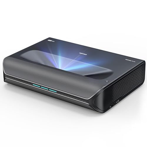 NexiGo Aurora Pro  Ultra Short Throw 4K Tri Color Laser Projector  2400 Lumens  Screen Adoption  Dynamic Laser Dimming  Dolby Vision & Atoms  HDR10  HLG  Active 3D  60W Speakers  UST Laser TV  PJ92