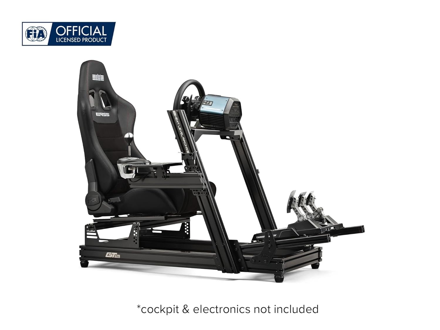 Next Level Racing ERS5 Elite Reclining Seat   PU Leather & Suede Edition  NLR E055 