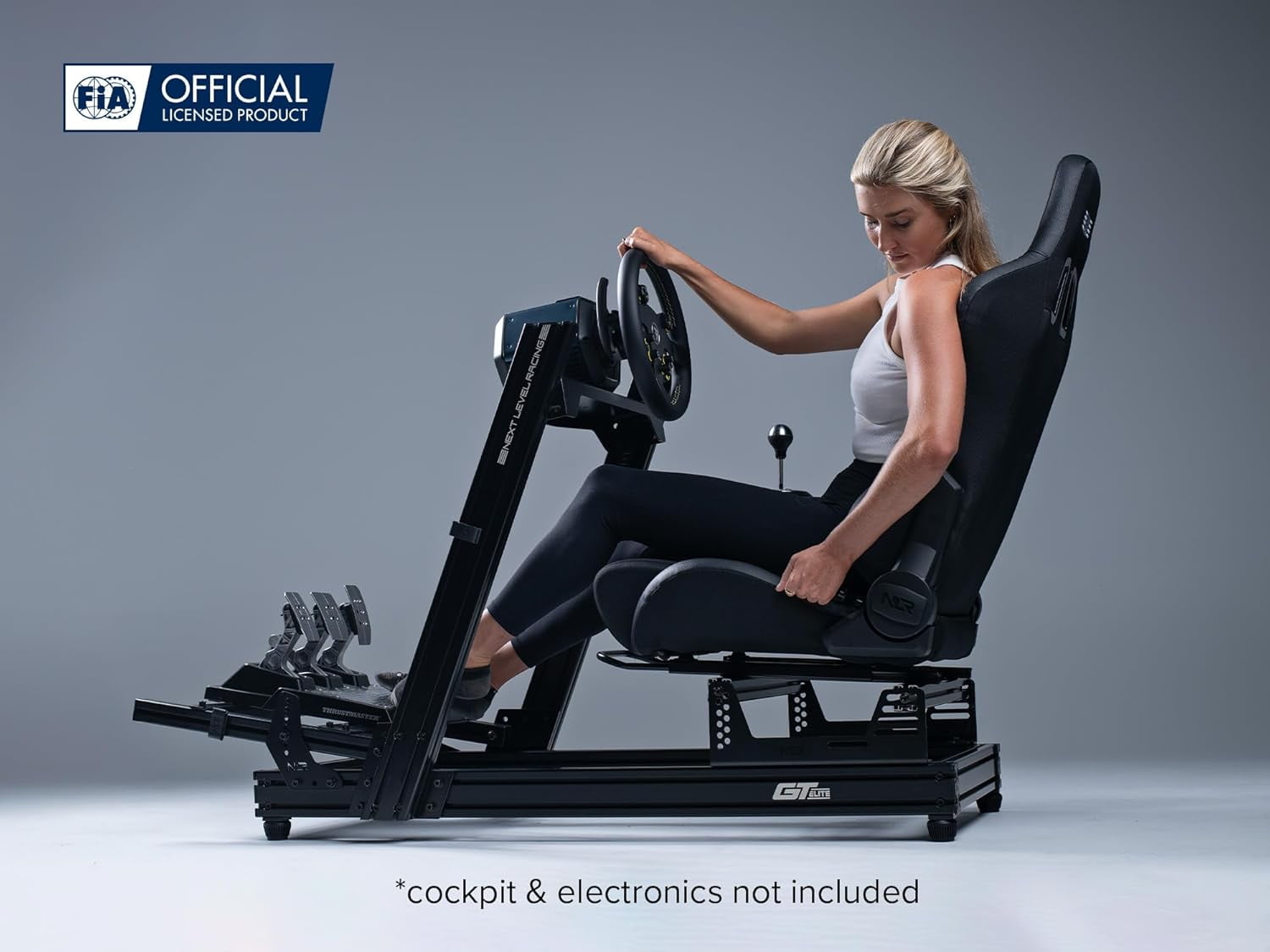 Next Level Racing ERS5 Elite Reclining Seat   PU Leather & Suede Edition  NLR E055 