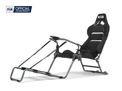 Next Level Racing NLR-S031GR GTLite Pro Foldable Racing Cockpit – Grey Edition (NLR-S031GR)