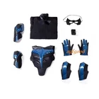 Nightwing Dick Grayson Cosplay Costume Suit Outfit Bodysuit Halloween Full Set