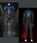 Nightwing Dick Grayson Cosplay Costume Suit Outfit Bodysuit Halloween Full Set