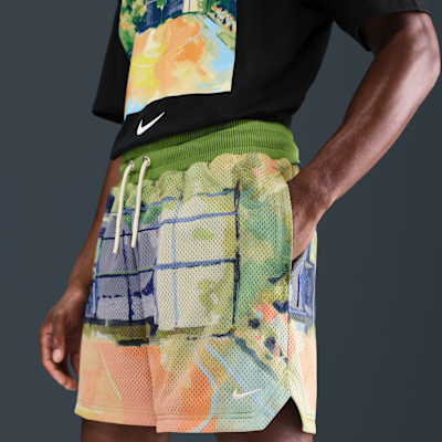Talla M - Nike Shorts de básquetbol de malla Dri-FIT de 13 cm para hombre