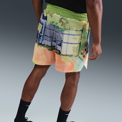 Talla M - Nike Shorts de básquetbol de malla Dri-FIT de 13 cm para hombre