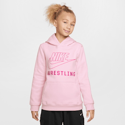 Talla XL - Nike Big Kids' Wrestling Pullover Hoodie