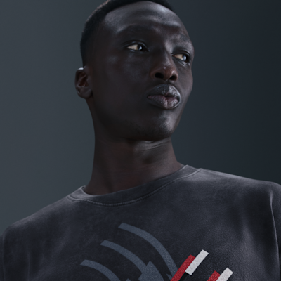 Talla L - Nike Camiseta de baloncesto para hombre