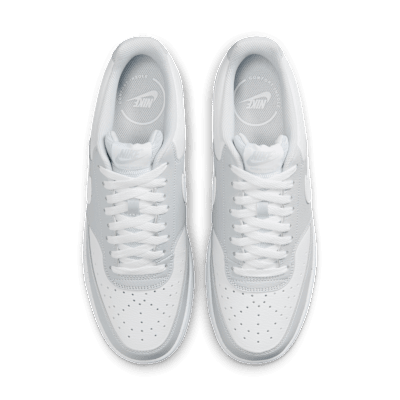 Talla 8.5 color  Pure Platinum/White Nike Court Vision Low