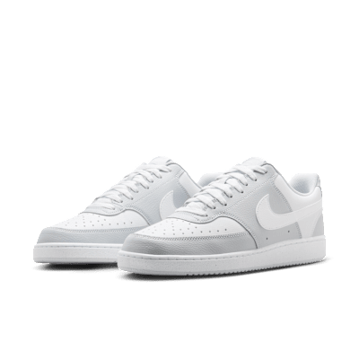Talla 8.5 color  Pure Platinum/White Nike Court Vision Low