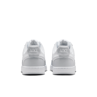 Talla 8.5 color  Pure Platinum/White Nike Court Vision Low