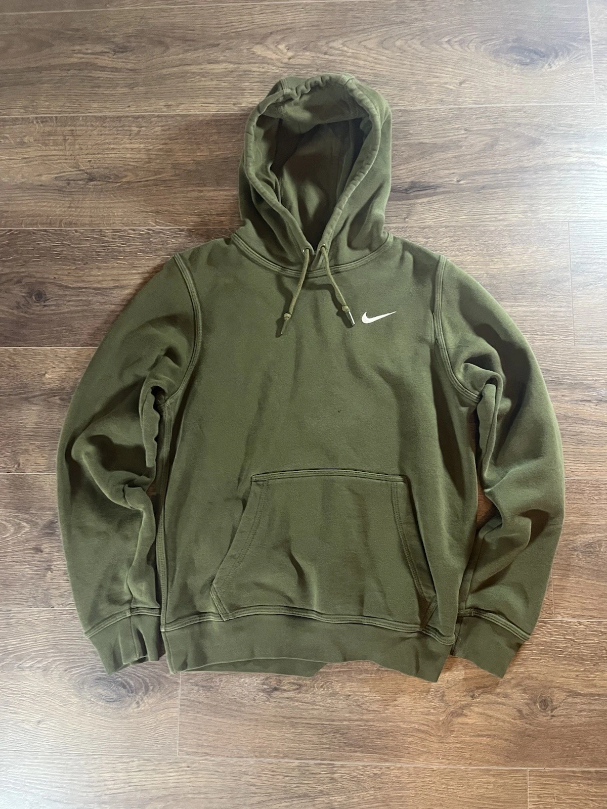 Nike Green Pullover Hoodie Size S