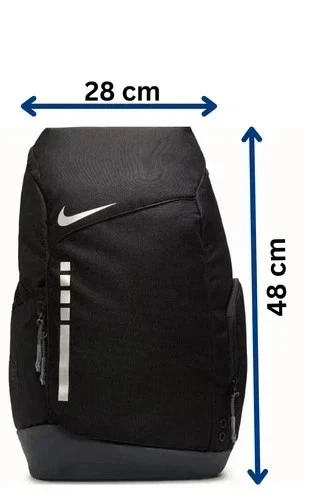 Nike Men s Hoops Elite Backpack  Black Anthracite and Metallic Silver