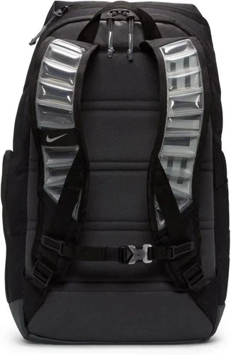 Nike Men s Hoops Elite Backpack  Black Anthracite and Metallic Silver