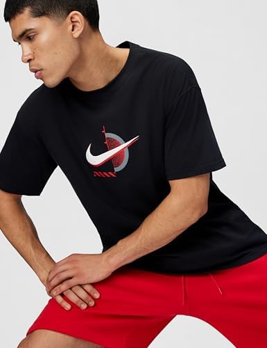 Talla L Nike Mens Basketball Loose Fit Graphic T Shirt