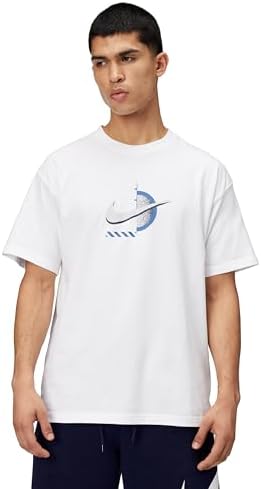 Talla L Nike Mens Basketball Loose Fit Graphic T Shirt