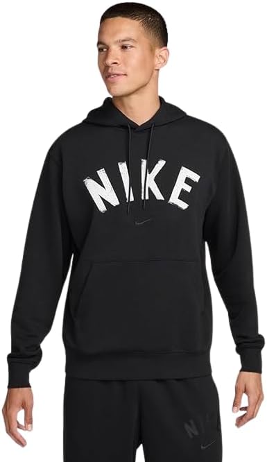 Nike Mens Dri FIT French Terry Pullover Fitness Hoodie