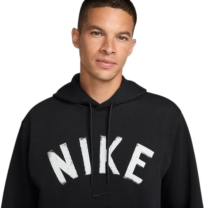 Nike Mens Dri FIT French Terry Pullover Fitness Hoodie