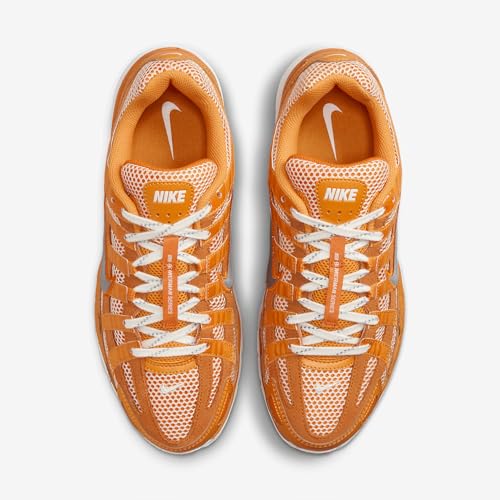 Nike P 6000 Premium Shoes  HQ3641 886  Kumquat/Magma Orange/Summit White/Metallic Silver 