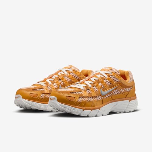 Nike P 6000 Premium Shoes  HQ3641 886  Kumquat/Magma Orange/Summit White/Metallic Silver 