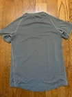Nike Pro Dri FIT Boys Gray Athletic T Shirt S Lightweight Breathable Polyester
