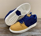 Nike SB Dunk Low Pro PRM Navy Brown Sneakers DD1503 200 Size Men s 9 / Wmns 10 5