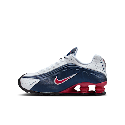 Talla 7Y - Nike Shox R4 Tenis para niños grandes