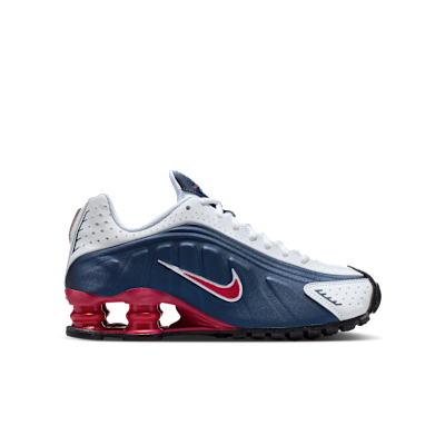 Talla 7Y - Nike Shox R4 Tenis para niños grandes