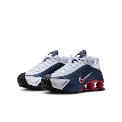 Talla 7Y - Nike Shox R4 Tenis para niños grandes