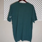 Nike T Shirt Mens XL Green Short Sleeve Graphic Logo Tee Regular Fit Activewear