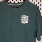 Nike T Shirt Mens XL Green Short Sleeve Graphic Logo Tee Regular Fit Activewear