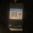 Sudadera deportiva Nike para mujer, color negro, con cremallera de un cuarto, tecnología DRI-FIT, protección UV, talla M, nueva, CW7267-017, $65