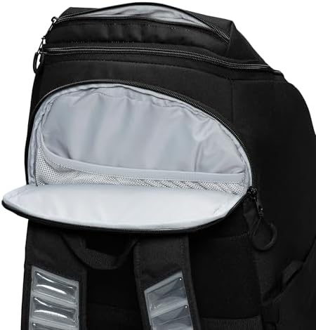 Nike  Unisex  Varsity Elite Backpack  32L   Black/Black/Metallic Silver  One Size