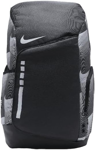 Nike  Unisex  Varsity Elite Backpack  32L   Black/Black/Metallic Silver  One Size