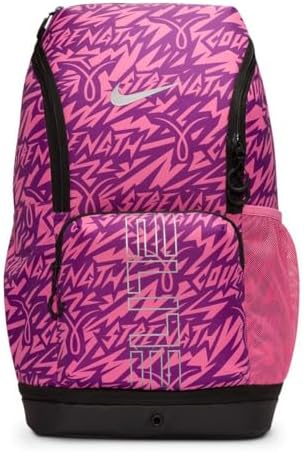 Nike  Unisex  Varsity Elite Backpack  32L   Black/Black/Metallic Silver  One Size