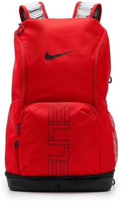 Nike  Unisex  Varsity Elite Backpack  32L   Black/Black/Metallic Silver  One Size
