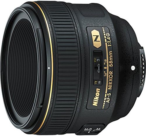 Nikon AF S FX NIKKOR 58mm f/1 4G Lens for Nikon DSLR Cameras