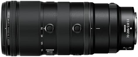 Nikon NIKKOR Z 70 200mm f/2 8 S II   The Lightest Professional 70 200mm Lens in Its Class with Breakthrough Autofocus Performance  Image Stabilization  Internal Zoom and Extraordinary Image Quality