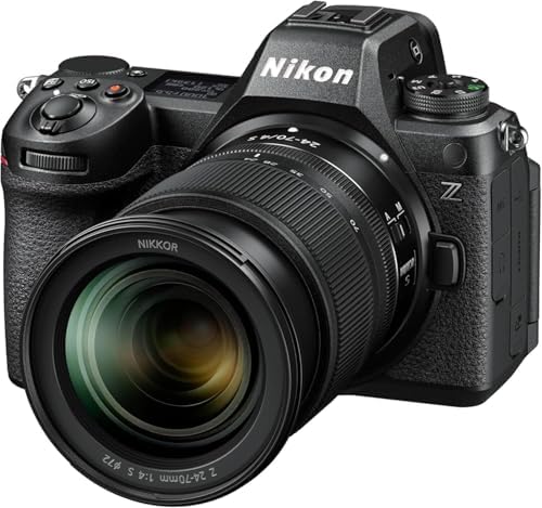 Nikon Z6 III with 24 70mm f/4 Lens   Full Frame mirrorless Stills/Video Camera with 6K/60p Internal RAW Recording   Nikon USA Model