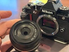 Nikon Z f Mirrorless Camera   Black  with 40mm f/2 SE Lens   386 clicks