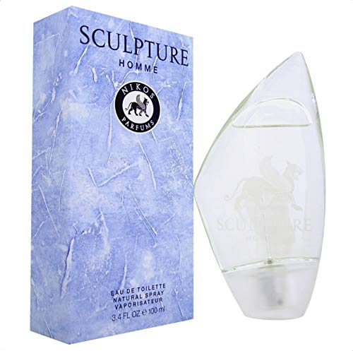Nikos Cologne for Men  Sculpture  3 3 Fluid Ounce