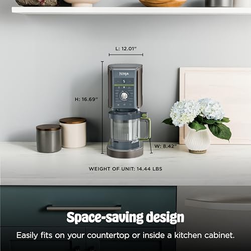 Ninja CREAMi Deluxe Ice Cream Maker   11 in 1 Create Frozen Desserts  Sorbet  Milkshakes  Yogurt & More   Includes 2 Dishwasher Safe XL 24 Oz  Tubs with storage lids   Blue   NC501ND