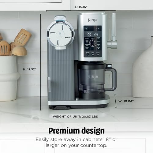 Ninja CREAMi Scoop & Swirl Ice Cream Maker  Soft Serve Desserts  Sorbet  Milkshakes  Frozen Yogurt and More  13 in 1 Programs  Includes Handle and Two 16 oz 2 in 1 Pints  NC701