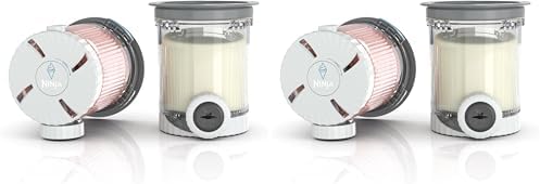 Ninja CREAMi Scoop & Swirl Ice Cream Maker  Soft Serve Desserts  Sorbet  Milkshakes  Frozen Yogurt and More  13 in 1 Programs  Includes Handle and Two 16 oz 2 in 1 Pints  NC701