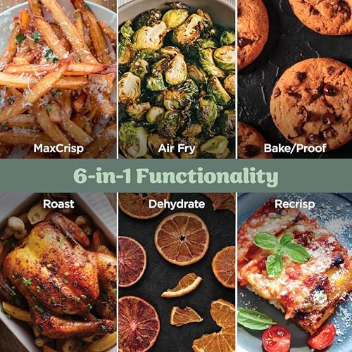 Ninja Crispi Pro 6 in 1 Glass Air Fryer   With Nontoxic  6qt & 2 5qt Containers & Lids   Microwave  Freezer  Dishwasher Safe   450 F Max Temp   1800 Watt   Ash Grey   AS101DG