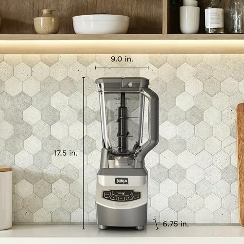 Ninja Mega Kitchen System  1500W  72 oz  Full Size Blender & 8 Cup Food Processor with  2  16 oz  To Go Cups  Total Crushing Technology   Smoothies  Ice Crushing  Purees  Dough & More  Black  BL770