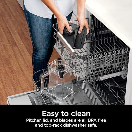 Ninja Mega Kitchen System  1500W  72 oz  Full Size Blender & 8 Cup Food Processor with  2  16 oz  To Go Cups  Total Crushing Technology   Smoothies  Ice Crushing  Purees  Dough & More  Black  BL770