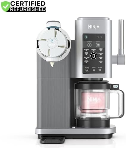 Ninja NC701 CREAMi Swirl 13 in 1 Soft Serve Ice Cream Machine  Renewed  Bundle with 2 YR CPS Enhanced Protection Pack